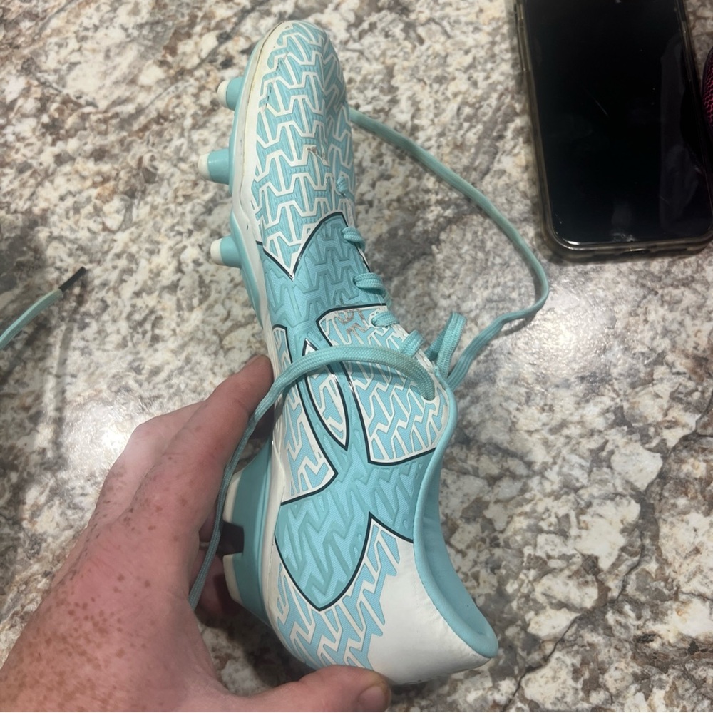 Under Armour 1276164-102 CF Force 2.0 FG Size 8.5 - Picture 5 of 10